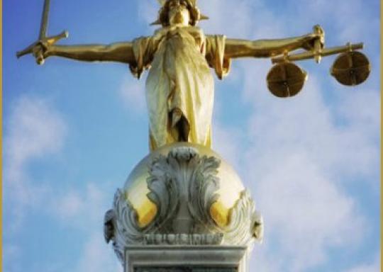 Justice statue