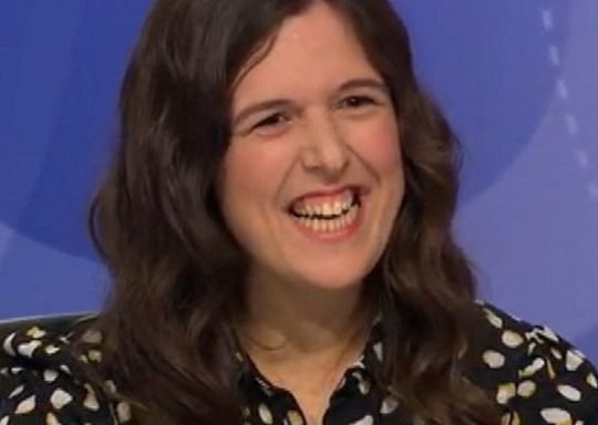 Comedian Rosie Jones smiling