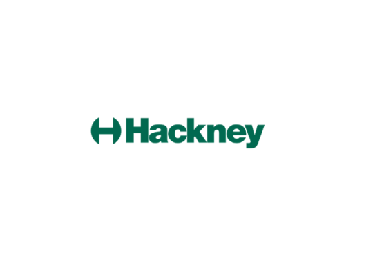 Hackney Council logo - the word Hackney in green against a white background.