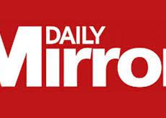 Mirror newspaper masthead
