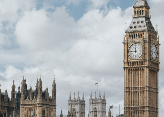 Image of Big Ben and the Houses of of Parliament