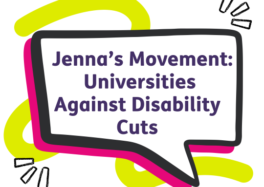 Jenna's Movement: Universities Against Disability Cuts