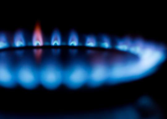 Image of a gas stove