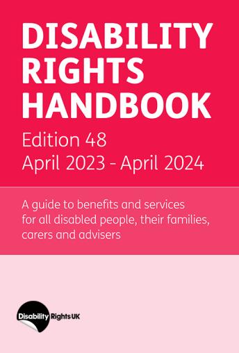 Disability Rights Handbook edition 48