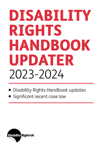 Disability Rights Handbook Updater for edition 48
